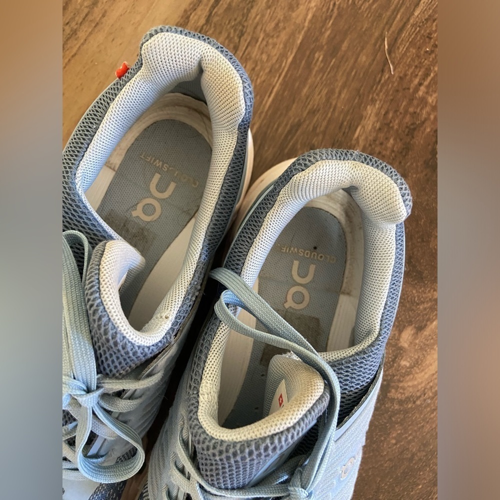ON Women's Cloudswift Running Shoes - Blue - Picture 5 of 13